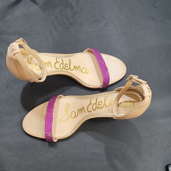 BRAND NEW SAM&EDELMAN HIGH HEEL STILETTOS OPEN TOE SANDAL - Picture 8 of 15